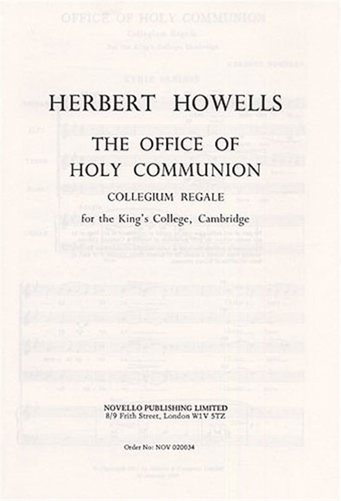 Communion Service (Collegium Regale)